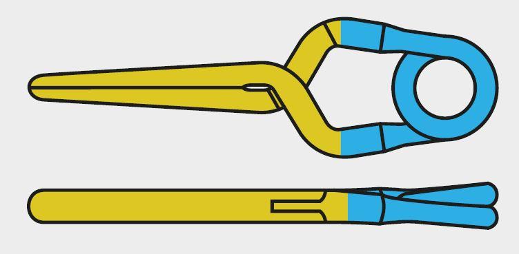 ЯЗЕРГІЛ ТИТАН.ТИМЧАС.СТАНДАРТНА КЛІПСА 19,6 мм